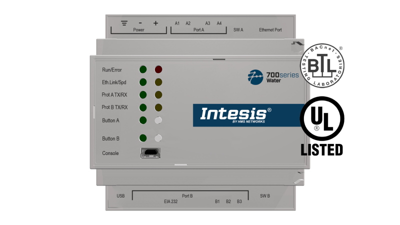 INTESIS IN790ATW100A000 BACnet and KNX multibrand Air-to-Water heat pump g