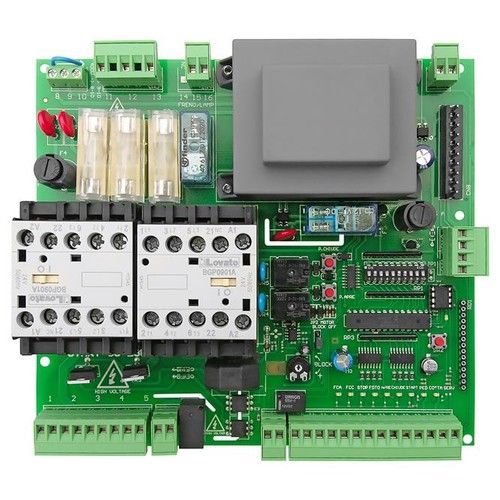 NOLOGO START-S9RPV centrale per 1mot. 230/400Vac. Rele' . Per porte v