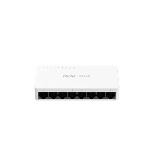 RUIJIE RG-ES08F 8-Port 10/100Mbps Desktop Plastic Switch