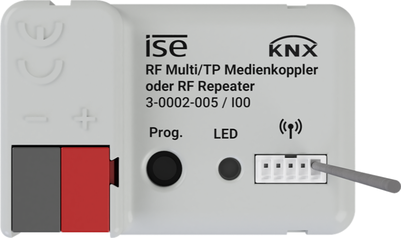 ISE 3-0002-005 KNX RF Multi/TP media coupler or RF repeater