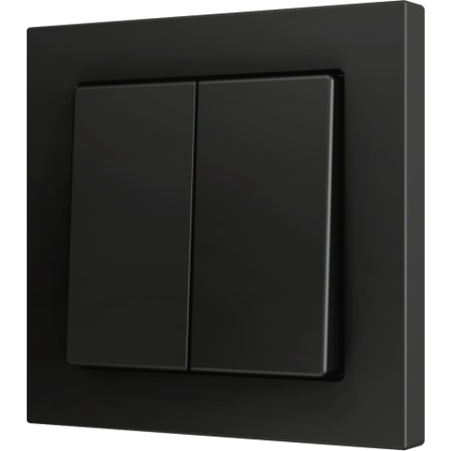 ZENNIO ZS552PB4A ZS55. Double Soft push button for 4 binary inputs