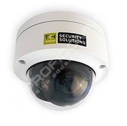 TKH SECURITY FD2002F2-EI Dome fisso di rete, ottica fissa da 2,8 mm, 2MP, H265/H264