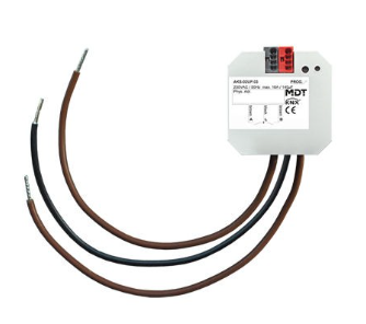 MDT AKS-02UP.03 2-way flush-mounted switch actuator, 16 A, 230 V AC - Switch actuator for bus system