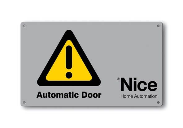 NICE TS Tabella segnaletica