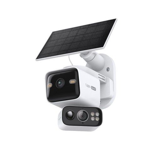TP LINK TC93D KIT SOLARPOWERED DUALLENS CAMERAKIT Home Automation Cameras