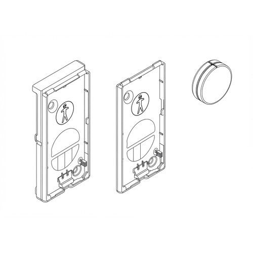 DAITEM RXA21X Supporto installazione per rivelatore SH278AX colore bianco