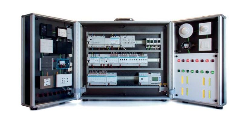 EKINEX EK-THC1-01 Tech case - Demo case for KNX courses (panel + wall)