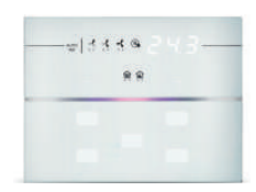 EELECTRON 9025GT307D01-H CUSTOM DOUBLE GLASS - 3 MODULES - HOTEL DISPLAY - WHITE