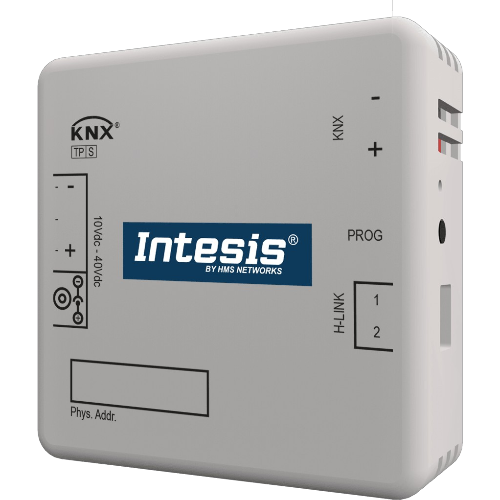 INKNXHIT001A000 Intesis Gateway Hitachi Air-to-Water a KNX TP — 1 Unità — Connessione via bus H-Link — Serie Yutaki