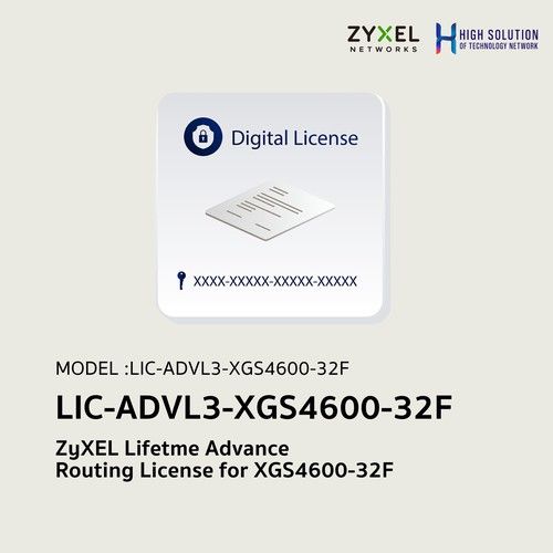 ZYXEL LIC-ADVL3-ZZ0001F ADV. I RODE. LIC.XGS4600-32