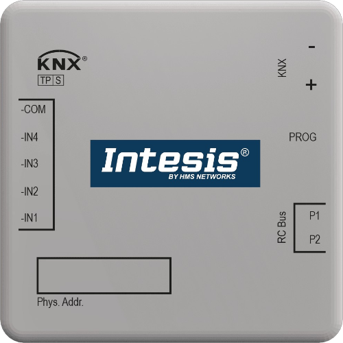 INKNXDAI001R100 Intesis Gateway Daikin VRV e SKY a KNX TP con Ingressi Binari — 1 Unità Interna — Connessione via bus P1/P2
