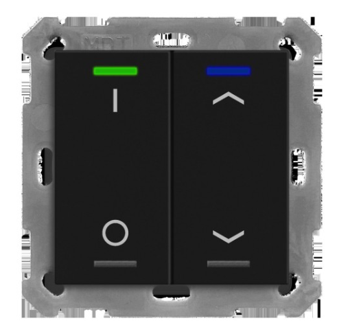 BE-TAL55T206.D1 MDT Technologies KNX Taster Light 55 2-sided