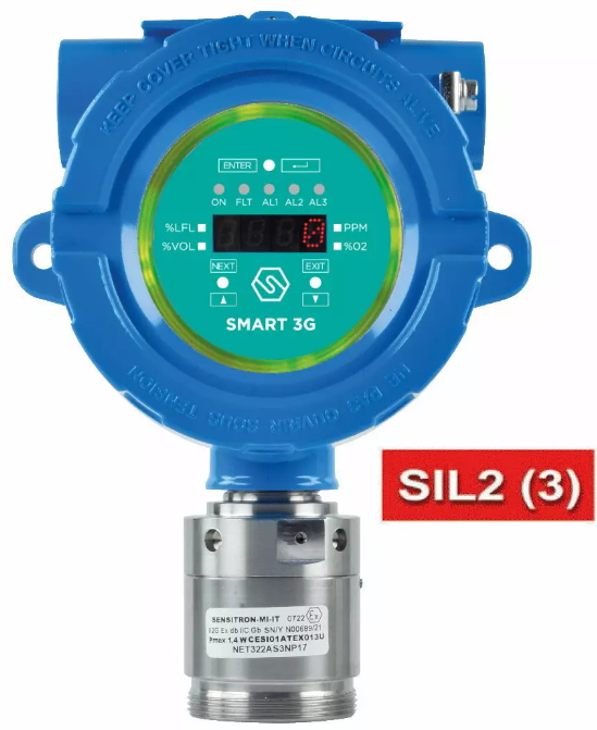 SENSITRON S3763CO2 CARBON DIOXIDE (CO2) detector, 0-5000 ppm