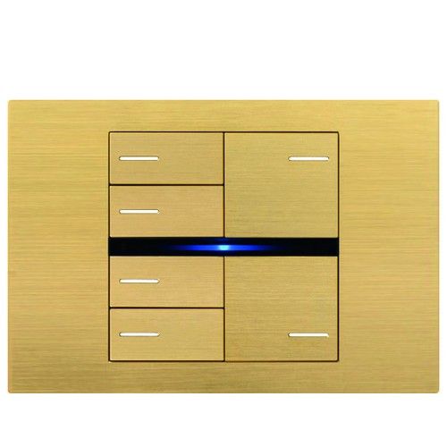 EELECTRON BK42MT-GO KIT 6 KEYS 4 LEFT + 2 RIGHT METAL GOLD - LIN