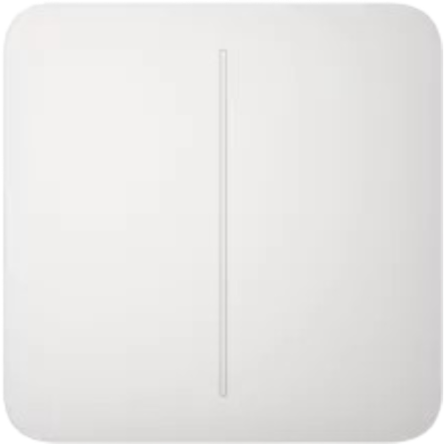 AJAX 52187 CenterButton (2-gang) [55] ASP white