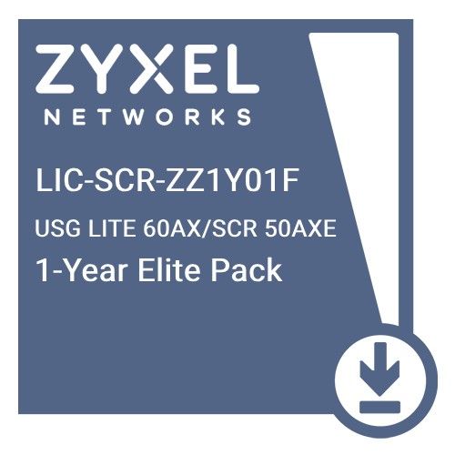 ZYXEL LIC-BUN-ZZ1Y01F 1 YEAR ICARD SECURITY PACK, RINN