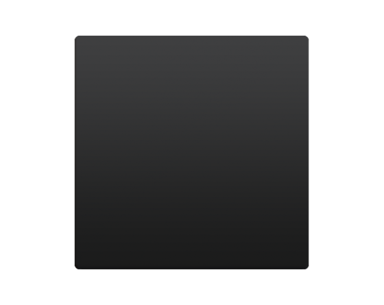 ZENNIO 830001705 ZS55 single switch cover, black