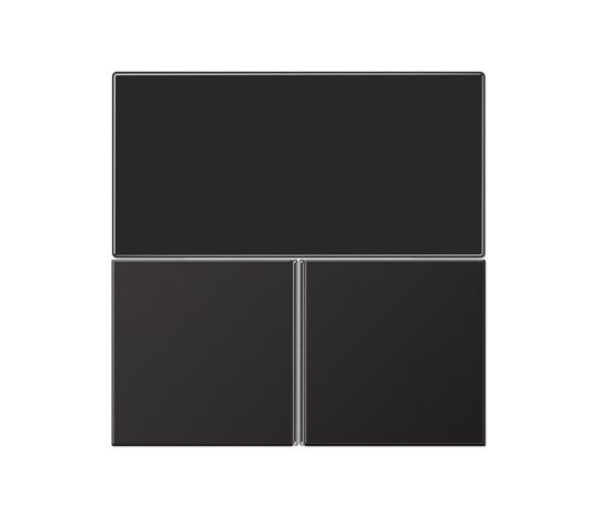 JUNG RCDAL4092TSAD Copritasti per controller KNX RCDLS4092M- alluminio scuro