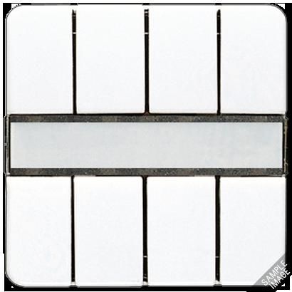 JUNG CD2074NABSLG Standard 4-channel button sensor for KNX bus coupler 2070U - wall radio transmitter 40FW - light gray