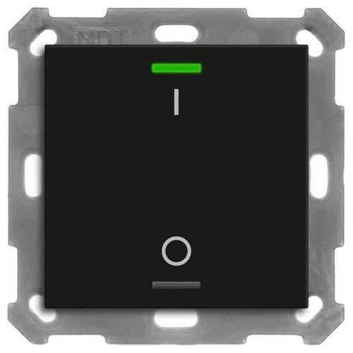 MDT BE-TAL55W106.B1 Taster Light 55 1T scale, black op., ser.on/of