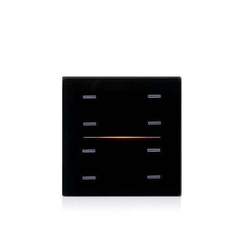 EELECTRON 9025GL08LM3 VETRO - 8 CH - SERIE LINE - RGB - NERO OPACO