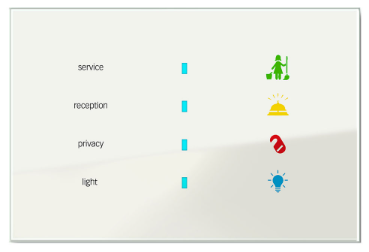 BLUMOTIX BX-F-F120W PANEL CONTROL KNX control panel cover 
