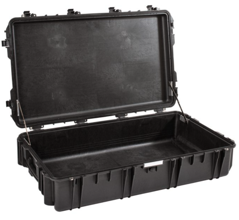 GT LINE 10826.B E valigia lunga 108 cm, nera vuota - coperchio incer