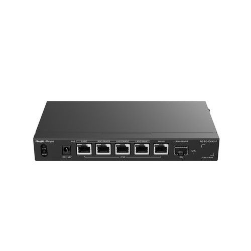 RUIJIE RG-EG406XS-P 6-Port Multi-Gigabit Cloud Managed Router with 5 x