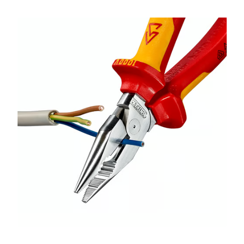 KNIPEX 08 26 185 Pinza universale con testa a punta