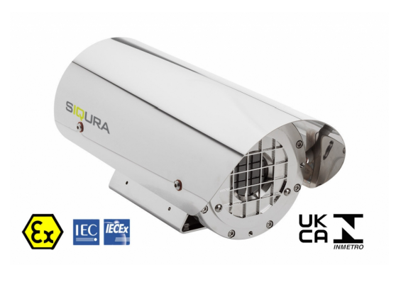 TKH SECURITY EX-FIX24T EX Fixed Thermal Camera 316L 24VAC