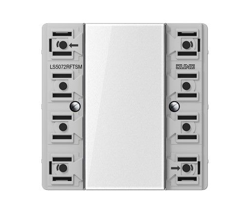 JUNG LS5072RFTSM F50 KNX RF button sensor module with acc. Standard integrated bus - 2 channels - mod. LS990