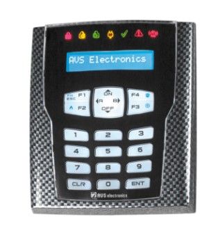 AVS ELECTRONICS 1111126 A500 CARBON Tastiera LCD smart, Carbon Look