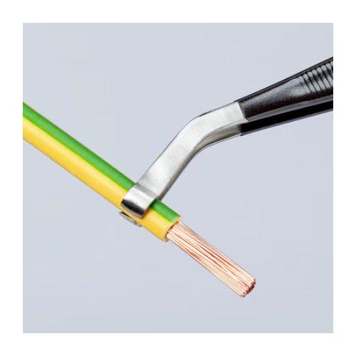 KNIPEX 92 16 02 ESD Pinzetta di posizionamento ESD acc inox