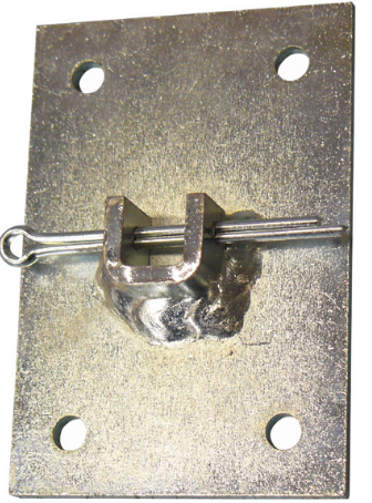 TAU P-850SF511 STANDARD FIXED ROLLER SHUTTER SUPPORT