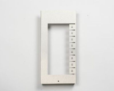 9137615 2N IP Vario Metal cover for extender- 8 buttons