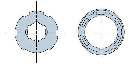 NICE 956.40.00 Eckermann 65x1 wheel + crown 