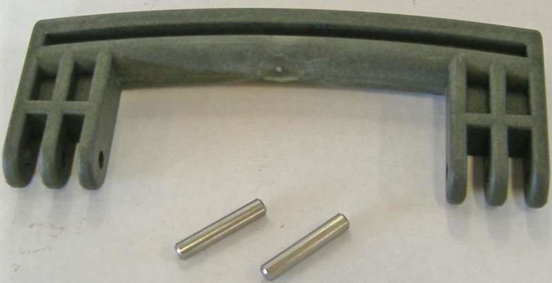 GT LINE KIN.0428 Side handle, green (mod. 9413-11413)