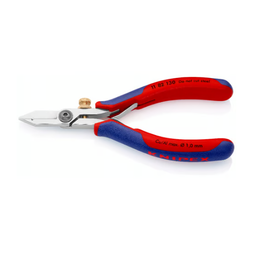 KNIPEX 11 82 130 Cesoia spelacavi per elettronica