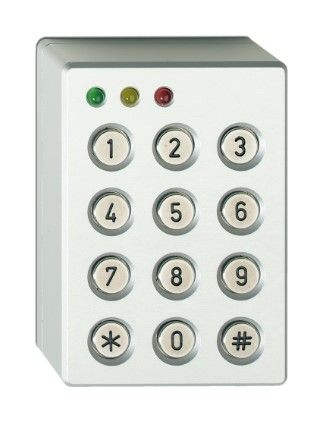 ARITECH INTRUSION ATS1151 Aluminum gate control keyboard for Master control panels