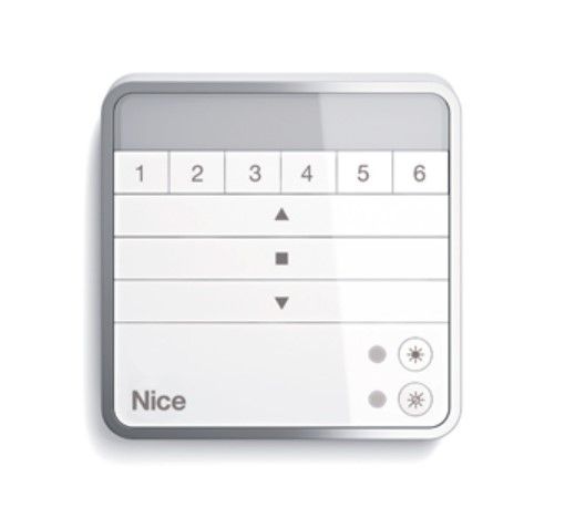 NICE W6SBD Trasmettitore portatile per controllare fino a 6 automazioni