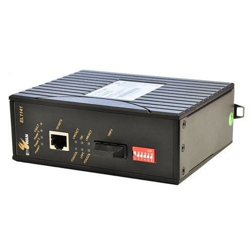BOSCH FIRE EL1141-10B-BH Multimode Ethernet-Fiber Optic Converter for