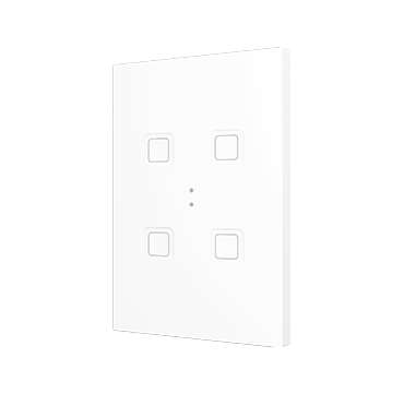 ZENNIO ZVITRXL4W RGB XL key 4. PC-ABS capacitive button - 4