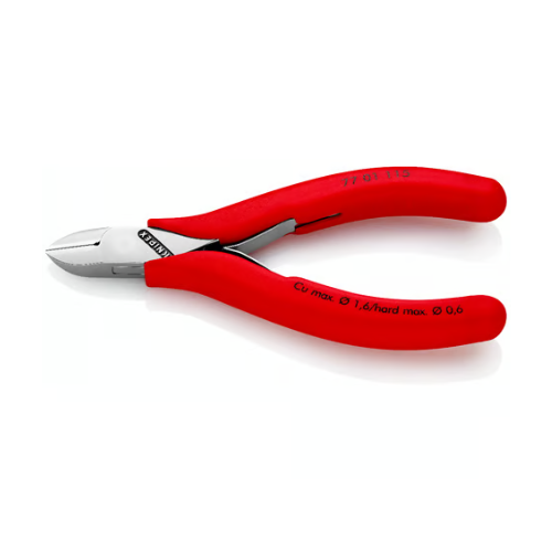 KNIPEX 77 01 115 Tronchese laterale per eletronica