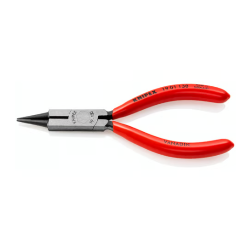 KNIPEX 19 01 130 Pinza a becchi tondi con tronchese