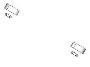 CAME SPARE PARTS 119RIG214 GARD 8 2pcs ARM SHOCK ABSORBERS