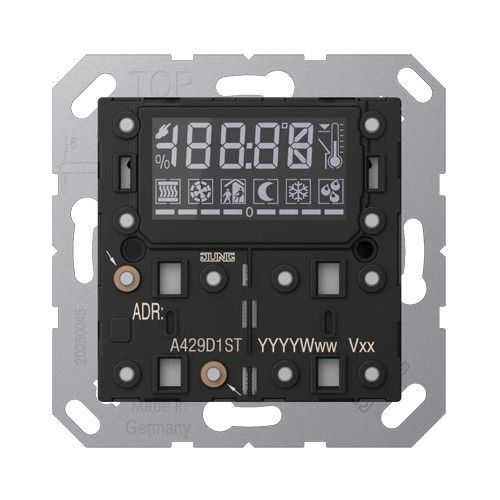 JUNG 429D1ST KNX compact environment controller, with display and