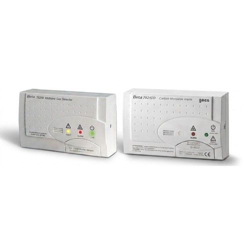 TECNOCONTROL MTD_BETA-SE325EC+SE330KM kit rilevatori di carbonio e gas metano