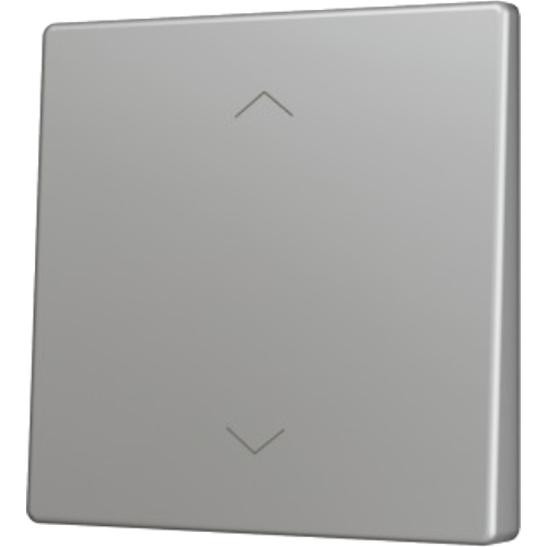 ZENNIO ZS55CSOFT12SHS ZS55. Cover for Simple KNX Soft push button - Silver