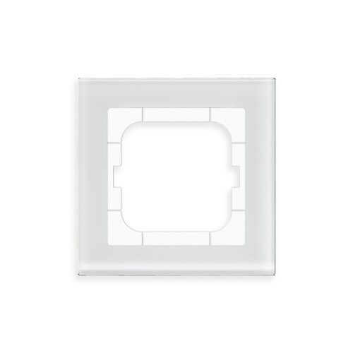 MDT BE-GTR163W.01 Corn.glass ring. 63x63mm, white
