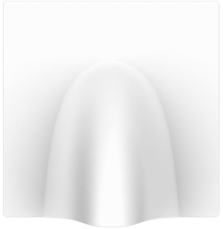 ZENNIO 830002108 ZS55 – Cable outlet Cable outlet (55 x 55 mm), gloss white